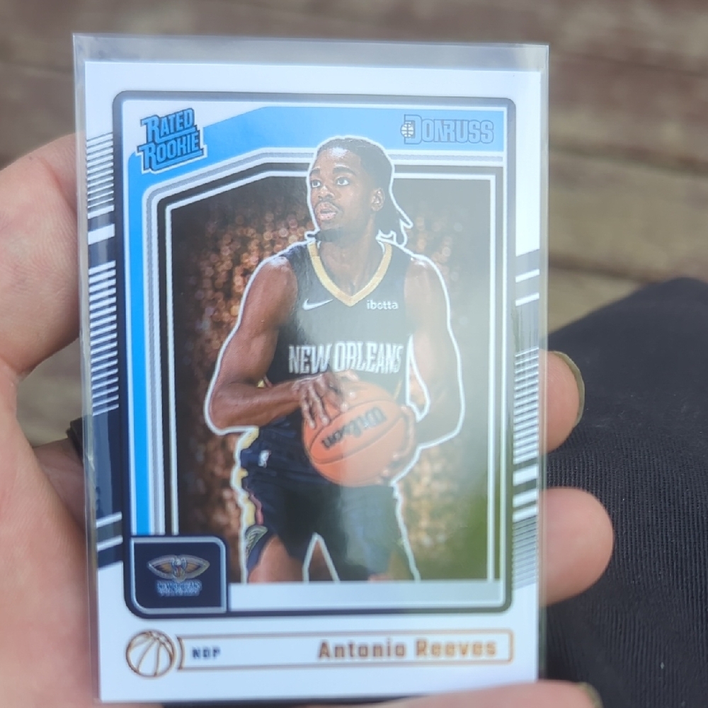 Donruss Rated Rookie Basketball Card
